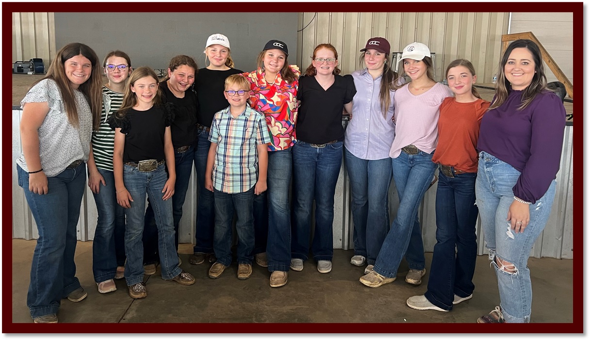 Austin County 4-H Livestock Judging Team