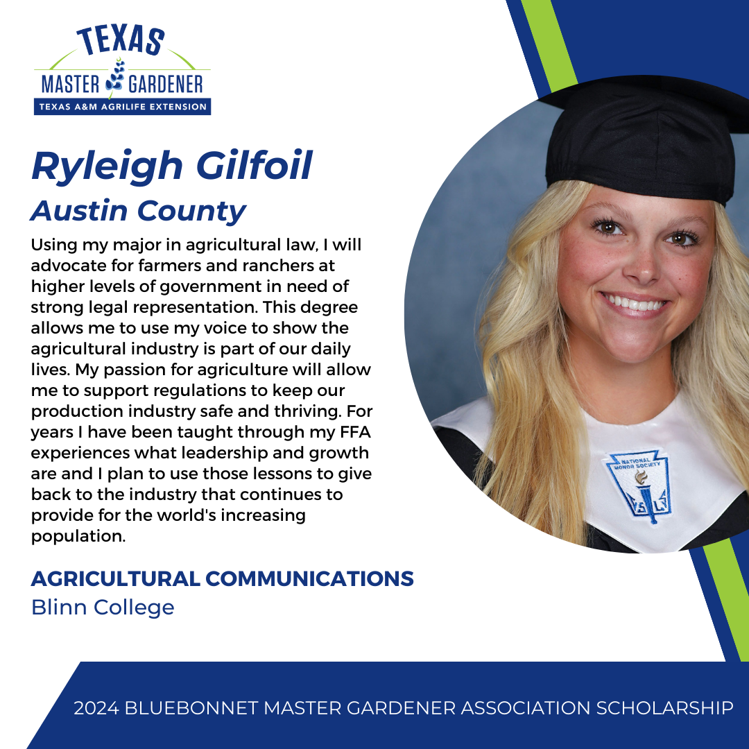 Ryleigh Gilfoil – 2024 BMGA Scholarship Recipient
